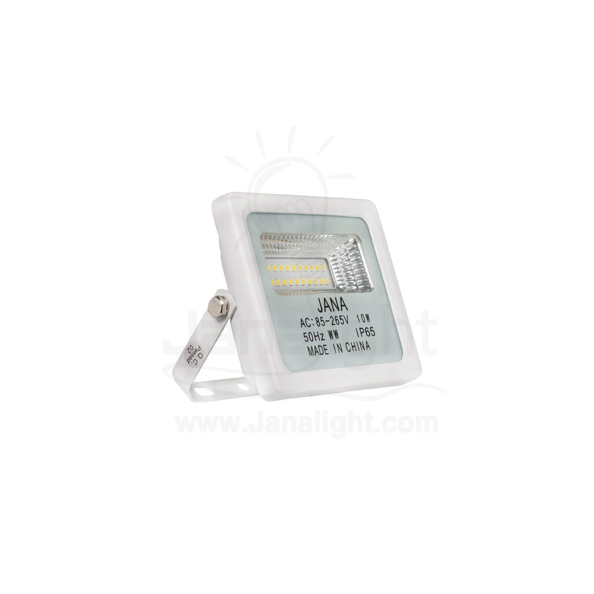 كشاف فلود لايت خارجي 10 وات Smd وورم جسم ابيض 10 W Outside Warm 10 Watt Flood Light White Body